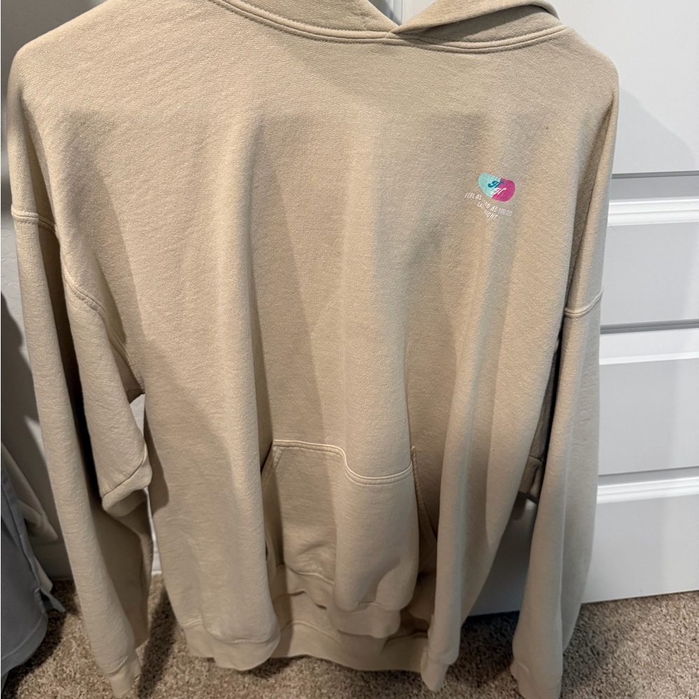 Beige Hoodie